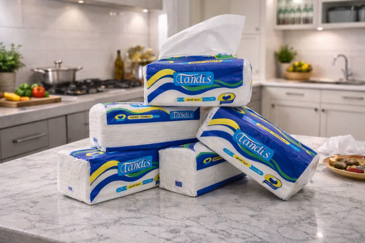 دستمال حوله ای مخزنی (فولکات)