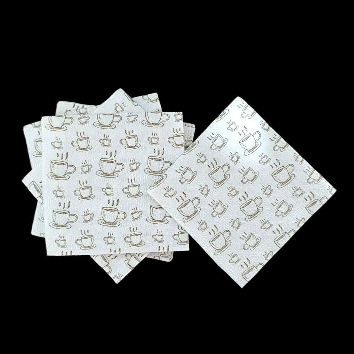 دستمال کاغذی کوکتل (طرحدار)