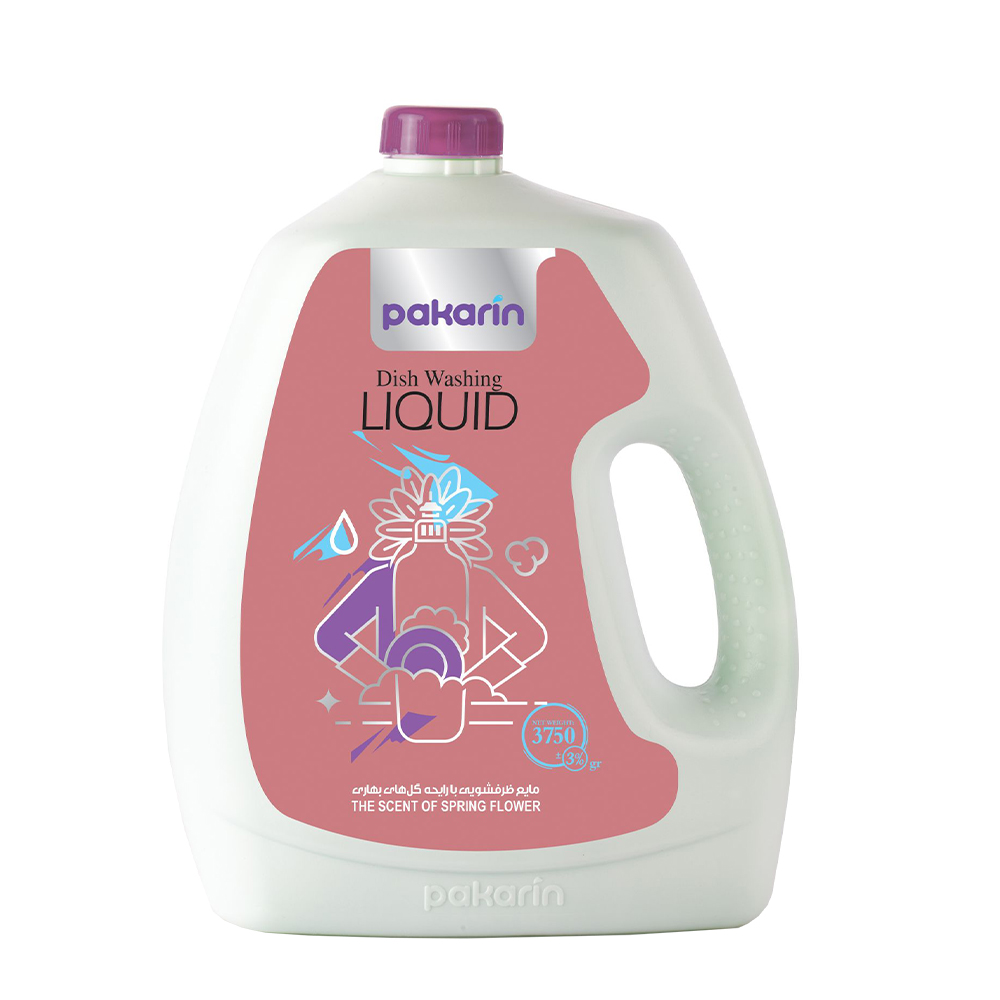 مایع ظرفشویی 3750 میل پکارین