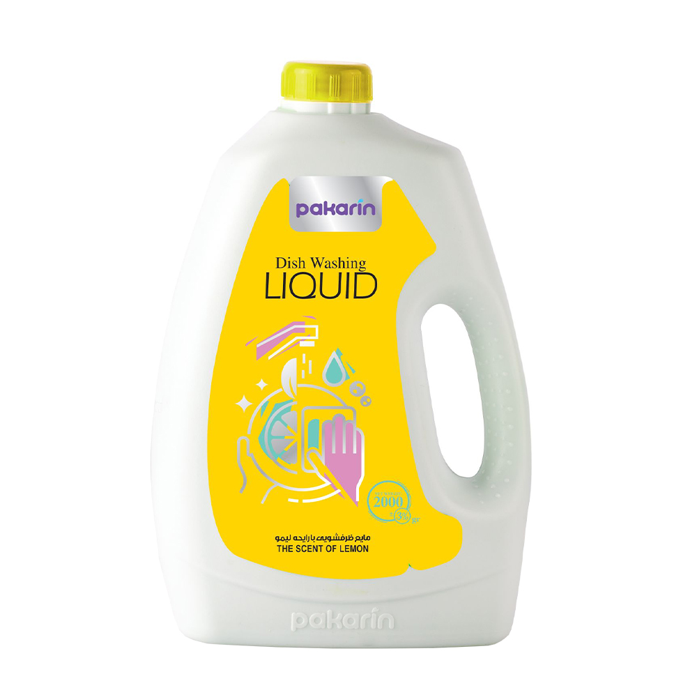 مایع ظرفشویی 2 لیتری پاکارین